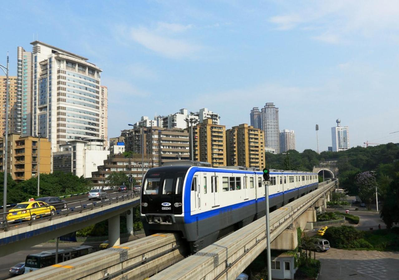 Wuyu Hotel - Chongqing Jiangbei Airport & Light Rail Extérieur photo